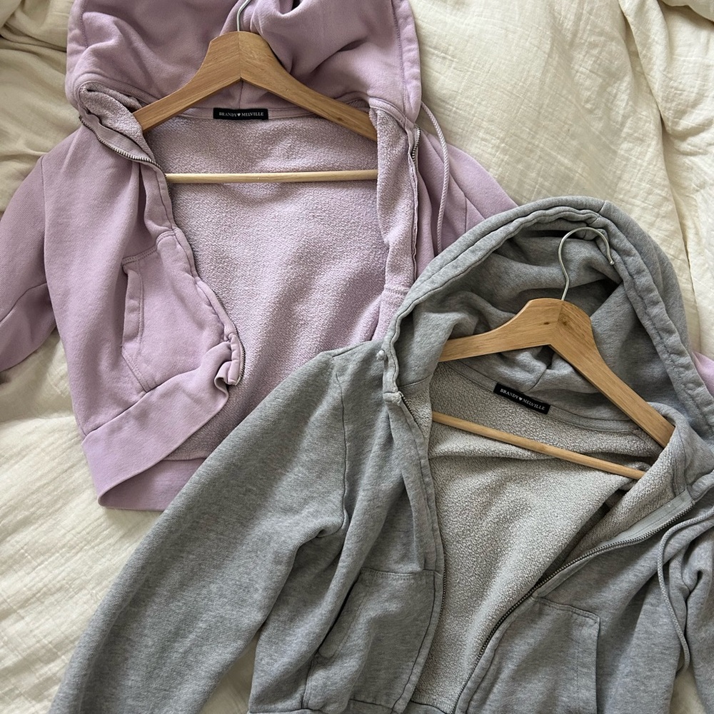 2 Brandy Melville Cropped Jackets